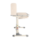 Комплект Anatomica Genius парта + кресло + надстройка + выдвижной ящик + подставка для книг клен/серый с мятным креслом Armata