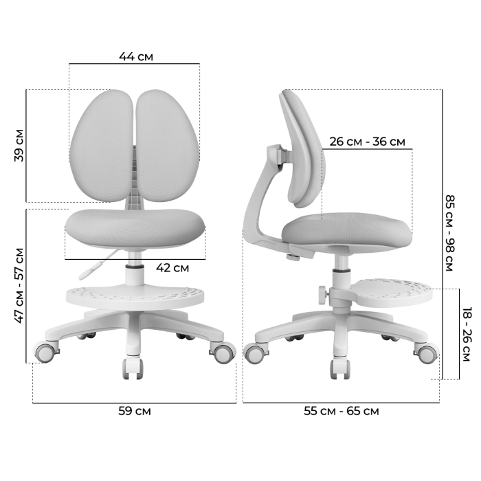 Характеристики Детское кресло Anatomica Primera Duos