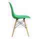 Кухонный стул Ergozen Eames DSW Pro зеленый